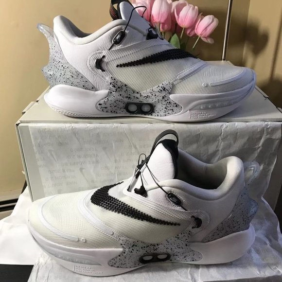 Nike Adapt BB 2.0 Tie Dye US Charger BQ5397-101 Size 12.5  Size 15 - Picture 2 of 10